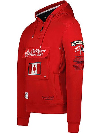 Sweat à capuche doublée galapagos – canadian peak