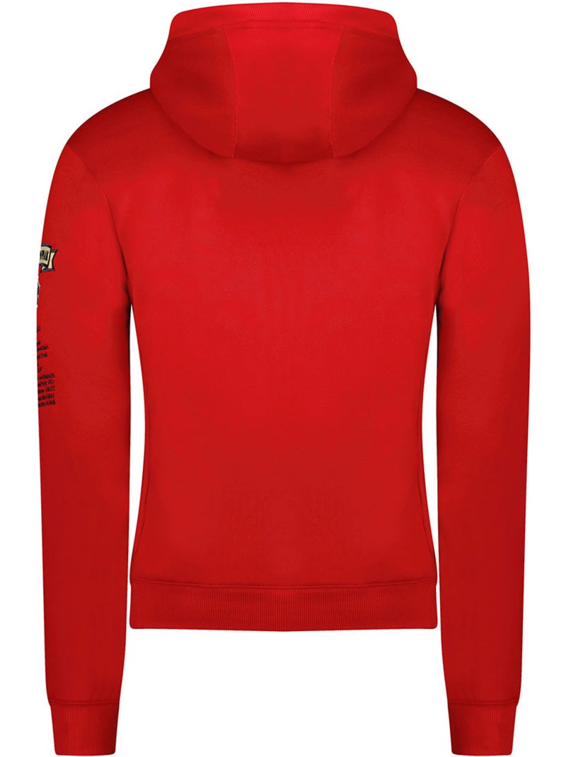 Sweat à capuche doublée galapagos – canadian peak Rouge - Kiabi