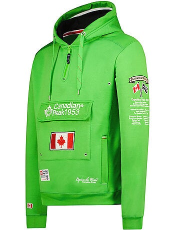 Sweat à capuche doublée galapagos – canadian peak