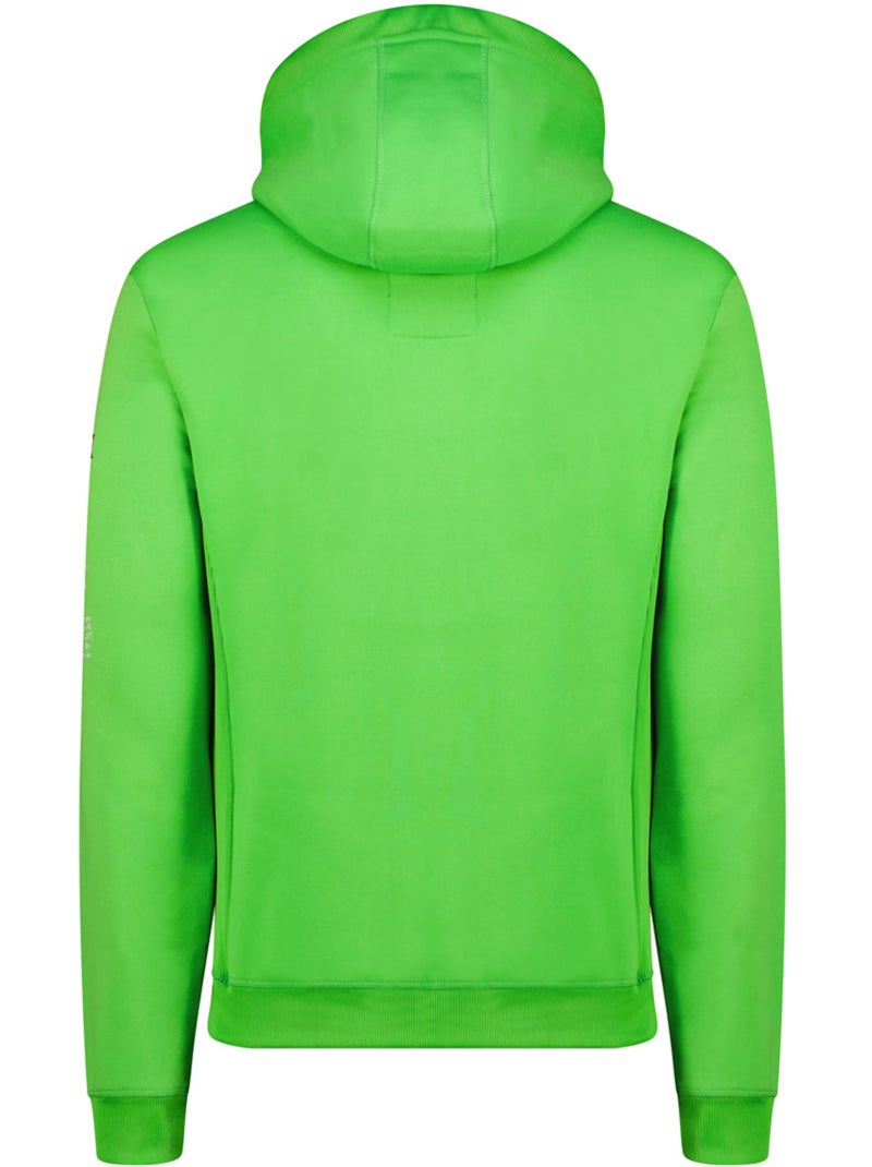 Sweat à capuche doublée galapagos – canadian peak Vert fluo - Kiabi
