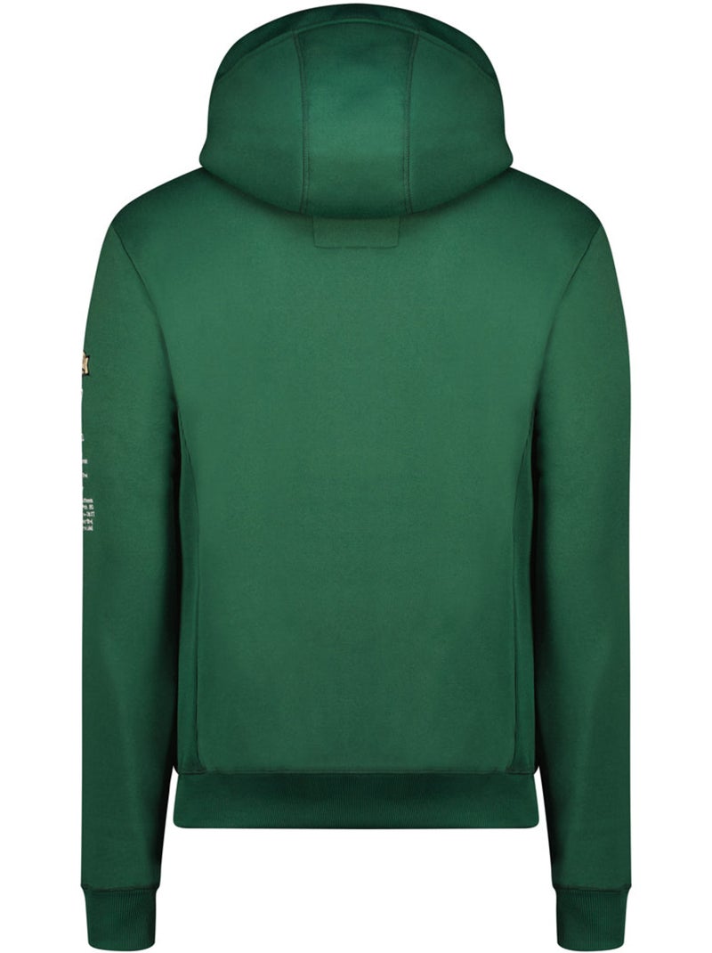 Sweat à capuche doublée galapagos – canadian peak Vert sapin - Kiabi