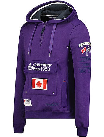 Sweat à capuche doublée galapagos – canadian peak