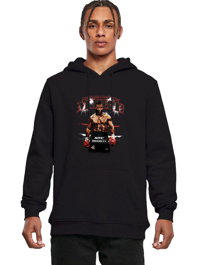 Sweat à capuche dynamite mike - mister tee Noir - Kiabi