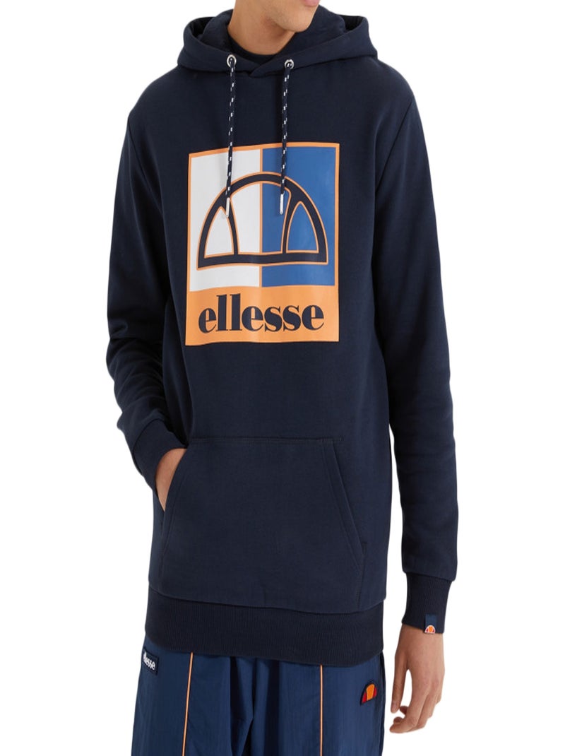 Sweat à Capuche Ellesse Labus Bleu marine - Kiabi