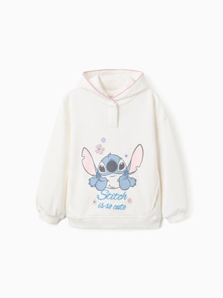Sweat à Capuche en Coton Stitch
