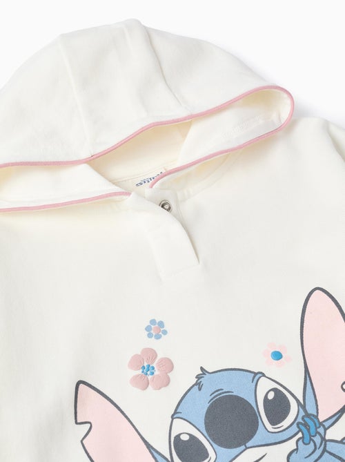 Sweat à Capuche en Coton Stitch - Kiabi