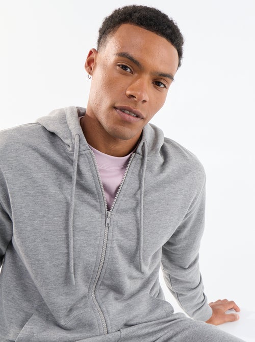 Sweat à capuche en French Terry - Kiabi