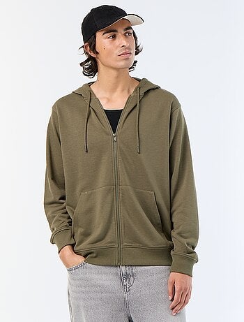 Sweat à capuche en French Terry
