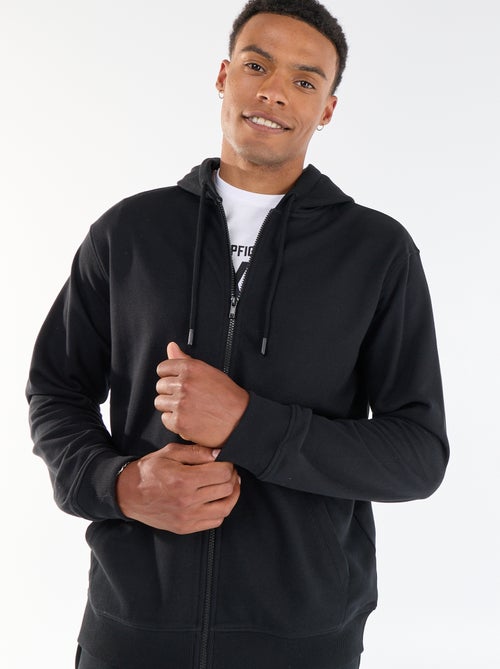 Sweat à capuche en French Terry - Kiabi Sweat à capuche en French Terry - Kiabi