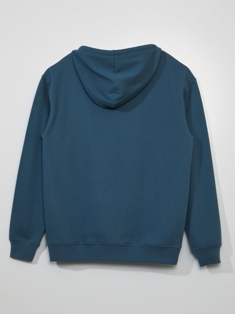Sweat à capuche FK Cargo - Bleu Givre