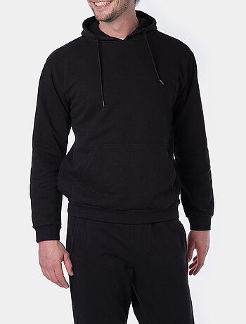 Sweat à capuche en maille piquée