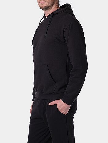 Sweat à capuche en maille piquée