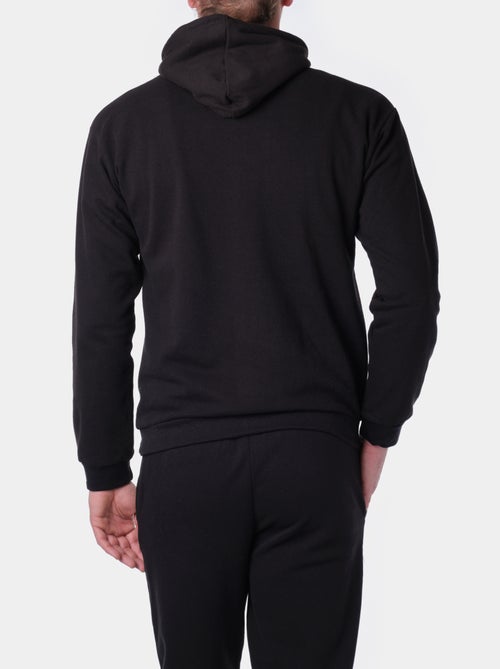 Sweat à capuche en maille piquée - Kiabi