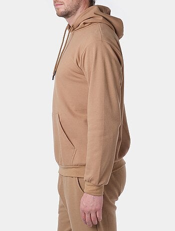 Sweat à capuche en maille piquée