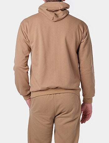 Sweat à capuche en maille piquée