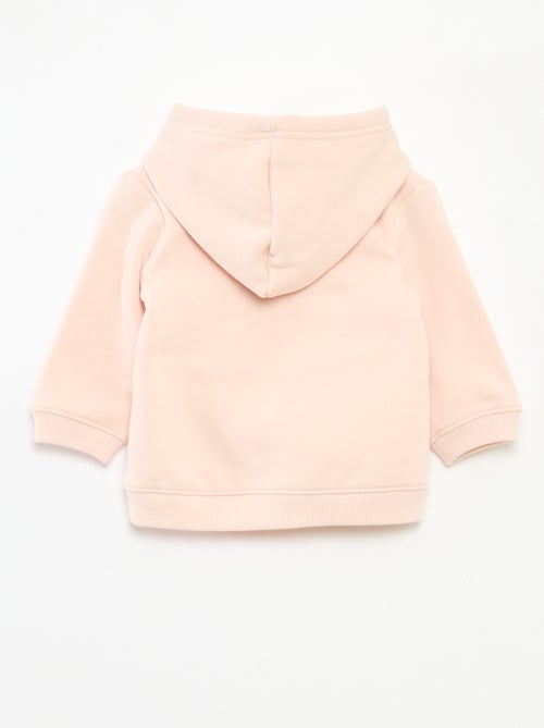 Sweat à capuche en molleton animé lapin - Kiabi