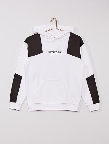 Sweat à capuche en molleton