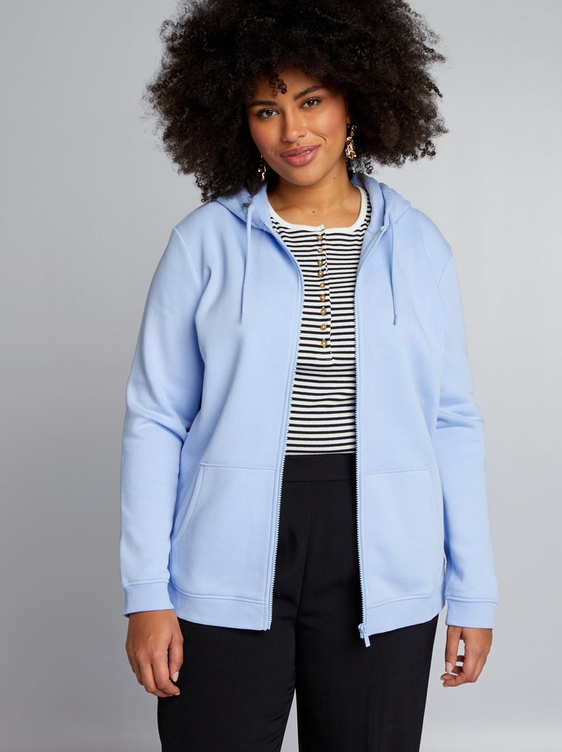 Veste à Capuche Molleton Grande Taille Jusqu'à 8XL - Sweatshirt Confortable Et Chaud