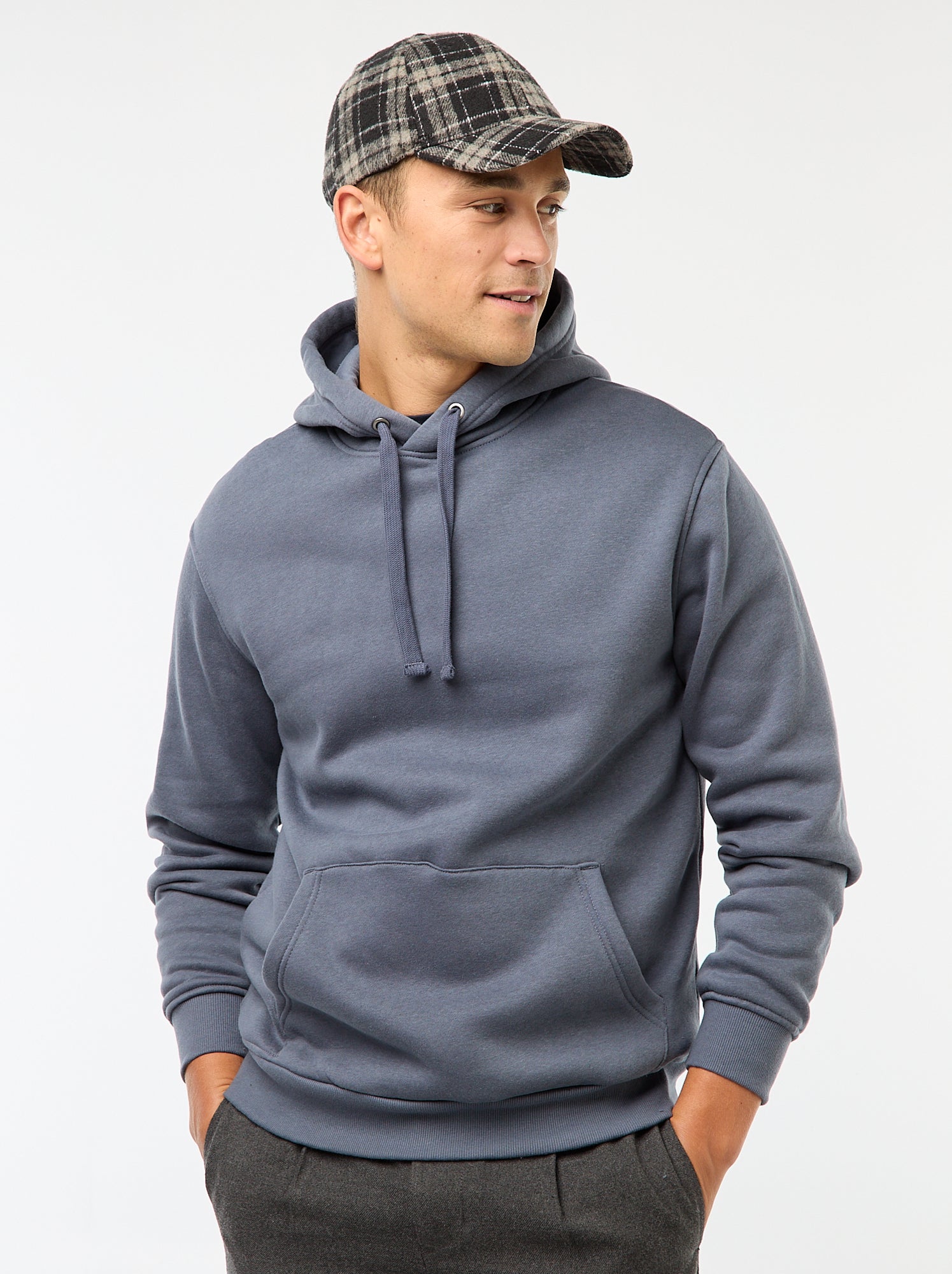 Sweat à Capuche Homme Avec Poche - Style Décontracté élégant, Jogging Automne Hiver - Polycoton Confortable - 6