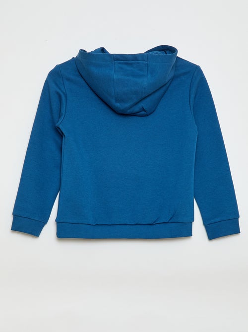 Sweat à capuche en molleton gratté - Kiabi Sweat à capuche en molleton gratté - Kiabi