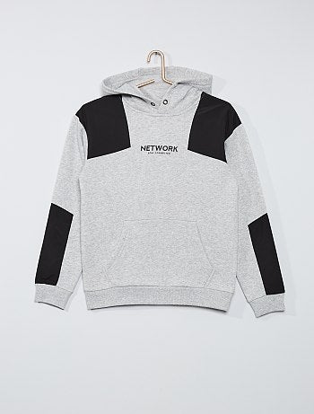 Sweat à capuche en molleton