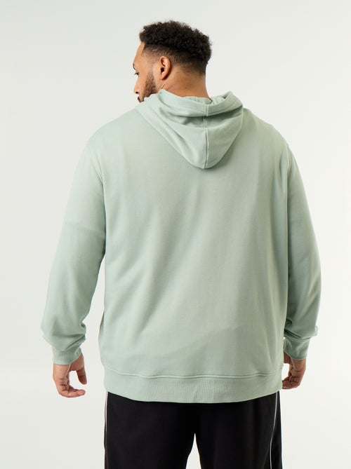 Sweat à capuche en molleton non gratté - Kiabi