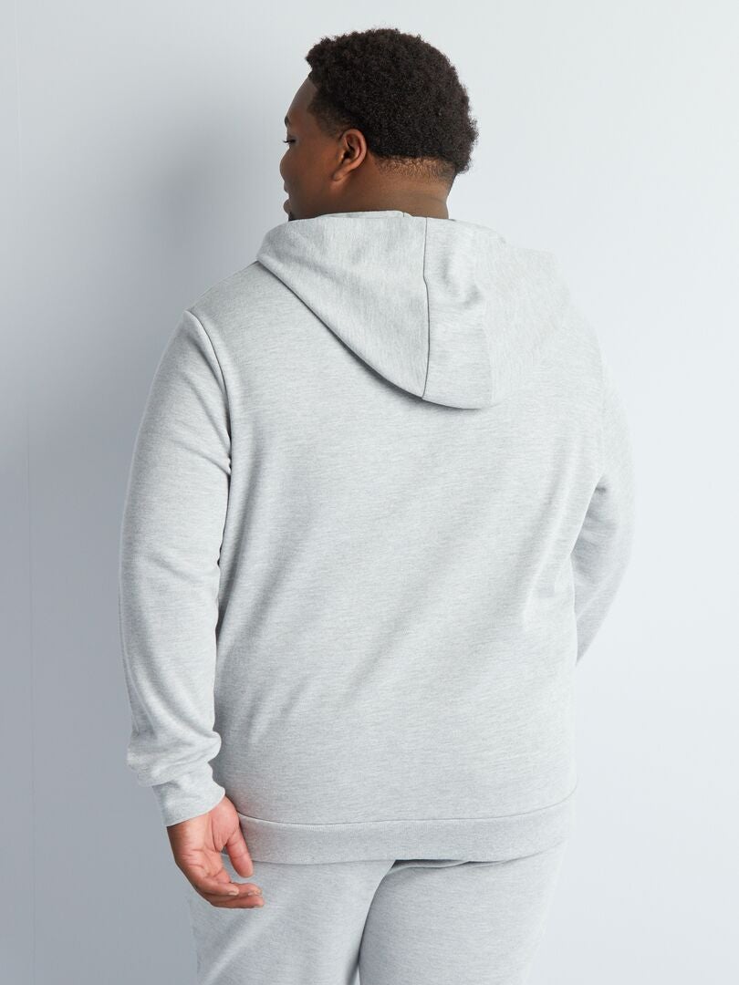 Sweat à Capuche Homme Susan G. Komen Gris Ruban Rose - Taille L - Neuf étiqueté
