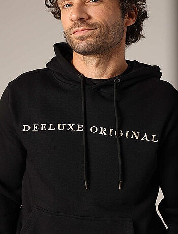 Sweat à capuche en polaire avec inscription brodée « DEELUXE ORIGINAL ». 'Deeluxe'