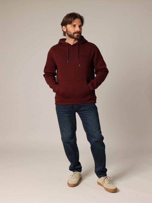 Sweat à capuche en polaire avec inscription brodée « DEELUXE ORIGINAL ». 'Deeluxe' - Kiabi Sweat à capuche en polaire avec inscription brodée « DEELUXE ORIGINAL ». 'Deeluxe' - Kiabi