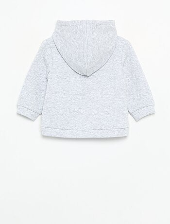 Sweat à capuche en polaire avec oreilles de lapin