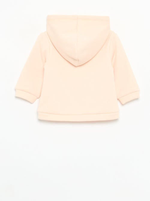 Sweat à capuche en polaire avec oreilles de lapin - Kiabi