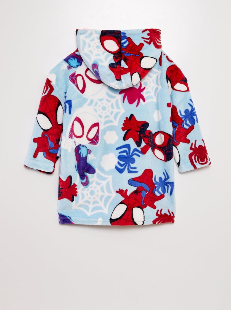 Sweat à capuche en polaire 'Spider-Man' 'Marvel' Rouge - Kiabi