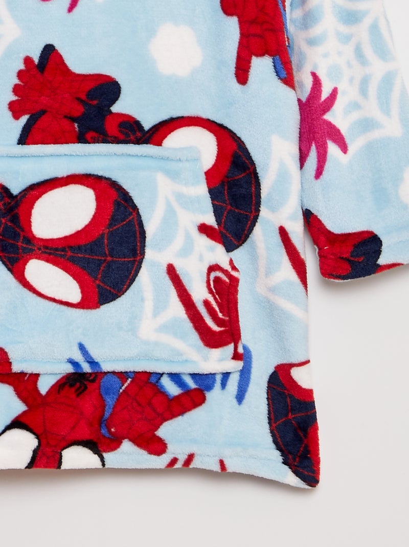 Sweat à capuche en polaire 'Spider-Man' 'Marvel' Rouge - Kiabi