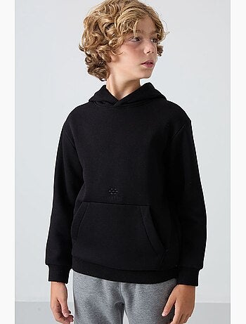 Sweat à capuche enfant avec poche tommy