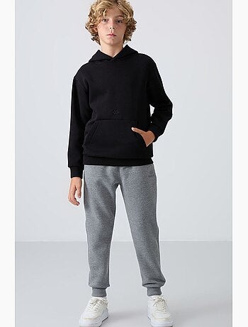 Sweat à capuche enfant avec poche tommy