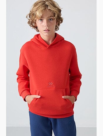 Sweat à capuche enfant avec poche tommy