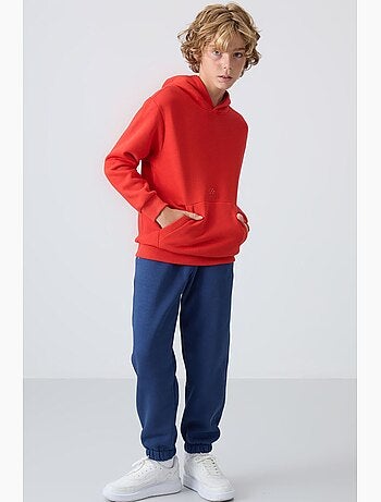 Sweat à capuche enfant avec poche tommy