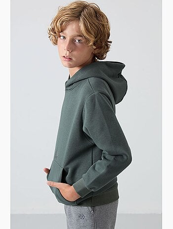 Sweat à capuche enfant avec poche tommy