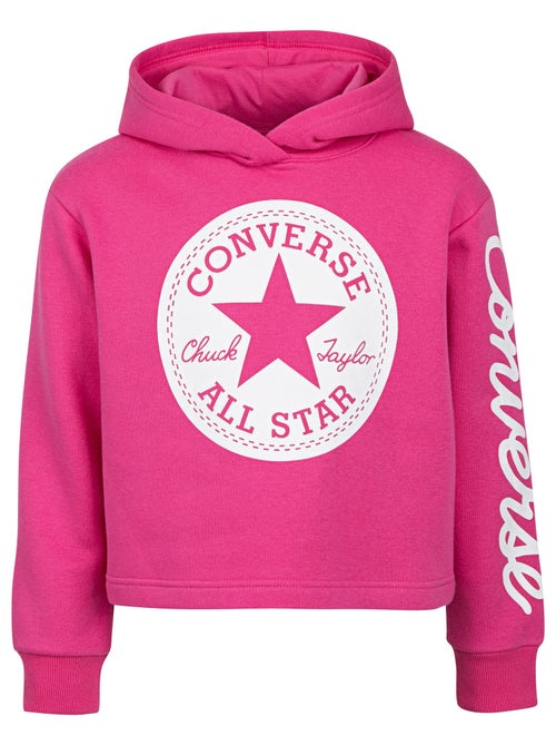 Sweat à Capuche Enfant Converse Chuck Patch - Kiabi