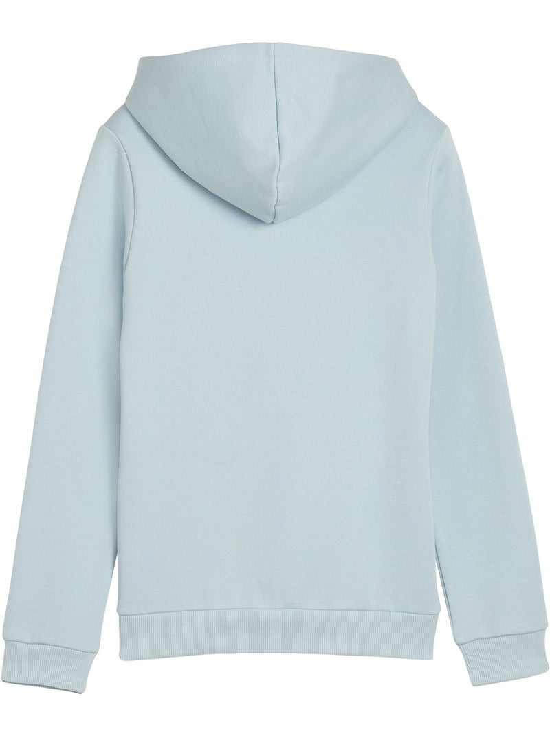 Sweat à Capuche Enfant Junior Puma Ess Logo Bleu - Kiabi