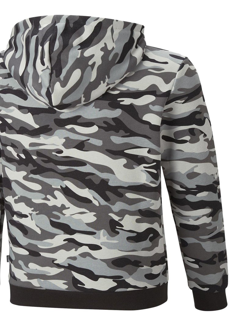 Sweat à Capuche Enfant Puma Ess+ Camo Marron - Kiabi