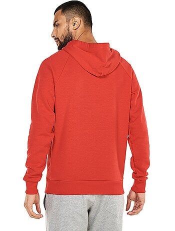 Sweat à capuche entraînement style gros logo rival - sous armure