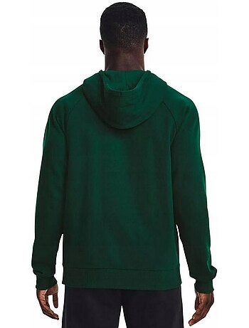 Sweat à capuche entraînement style gros logo rival - sous armure