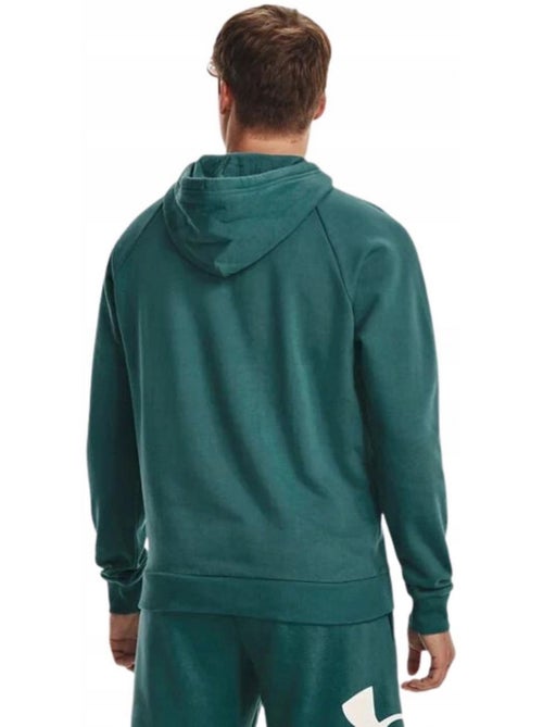 Sweat à capuche entraînement style gros logo rival - sous armure - Kiabi