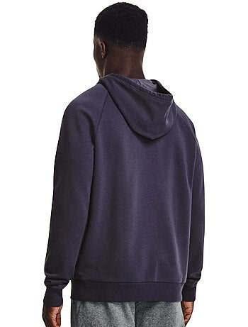 Sweat à capuche entraînement style gros logo rival - sous armure