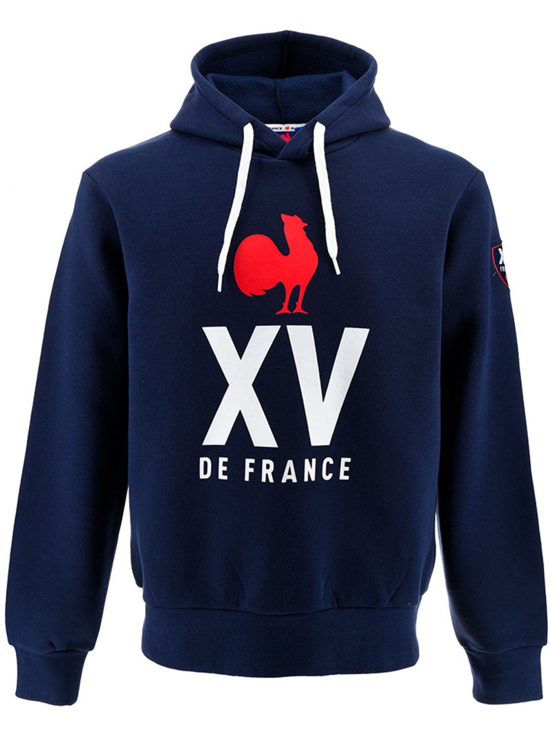 Sweat à Capuche   équipe de France de Rugby – Collection Damian – Licence officielle FFR Bleu - Kiabi