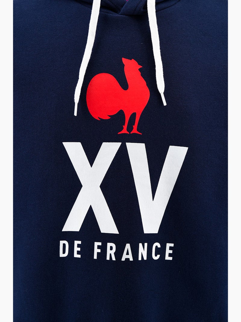 Sweat à Capuche   équipe de France de Rugby – Collection Damian – Licence officielle FFR Bleu - Kiabi