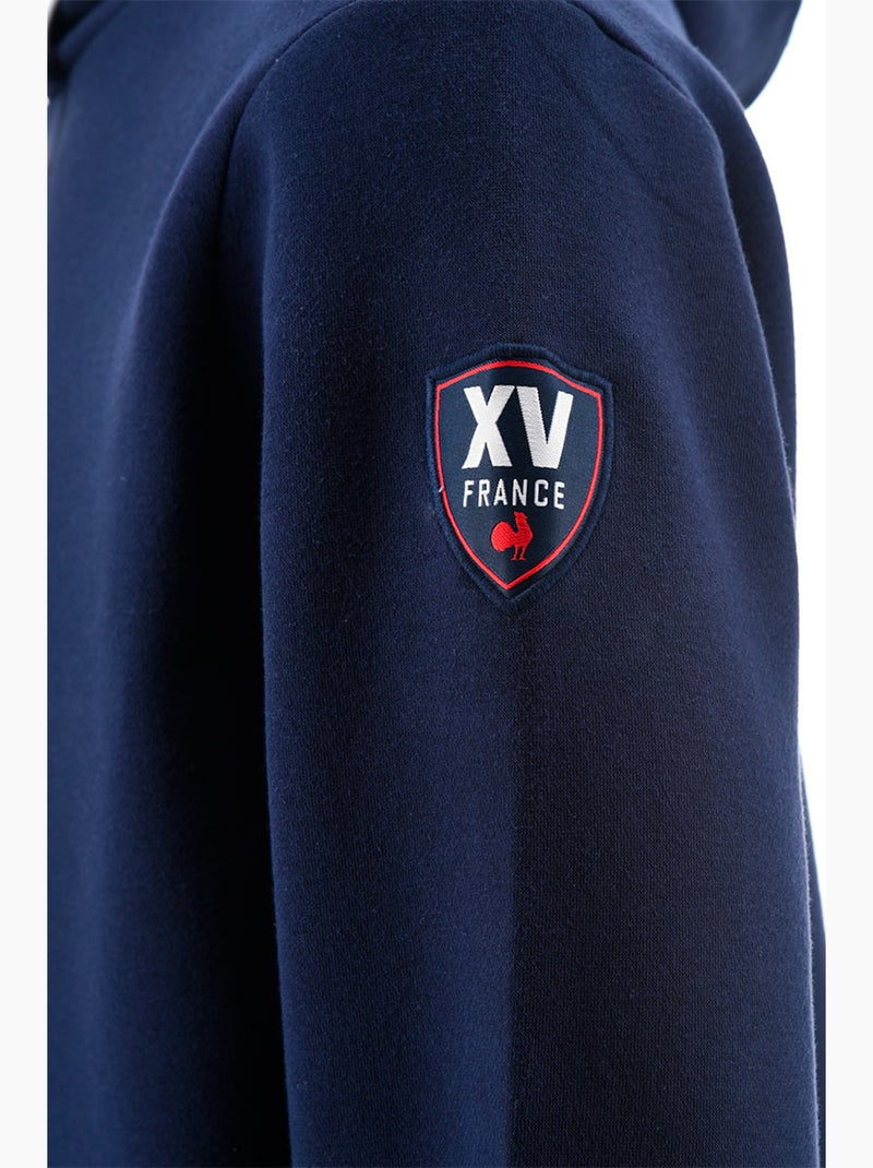 Sweat à Capuche   équipe de France de Rugby – Collection Damian – Licence officielle FFR Bleu - Kiabi