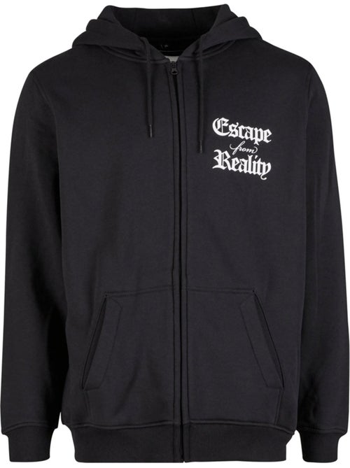 Sweat à capuche escape from reality - mister tee - Kiabi