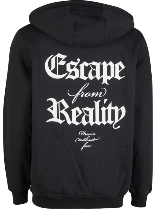 Sweat à capuche escape from reality - mister tee - Kiabi